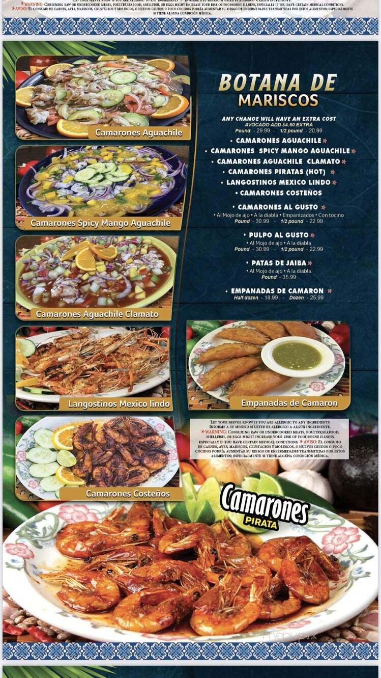 Mexico Lindo Y Que Rico - Pasco, WA menu_pic