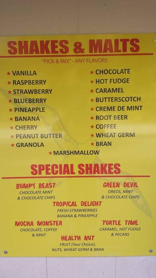 Albatross - Washington Island, WI menu_pic
