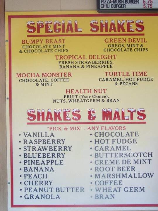 Albatross - Washington Island, WI menu_pic
