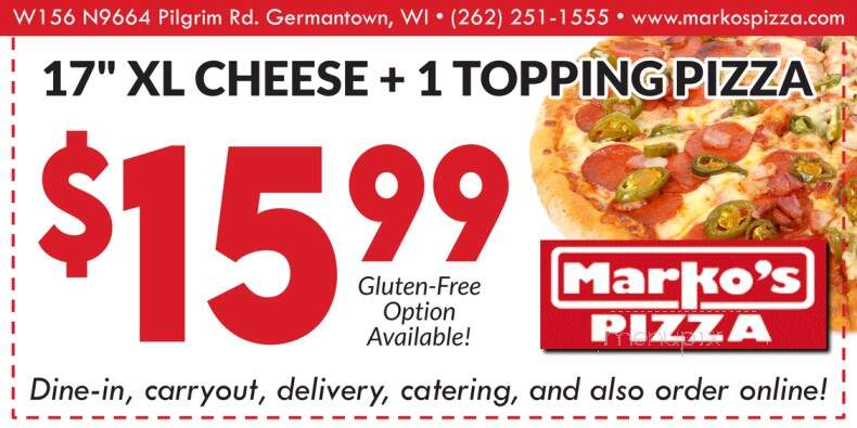 Marko's Pizza - Germantown, WI