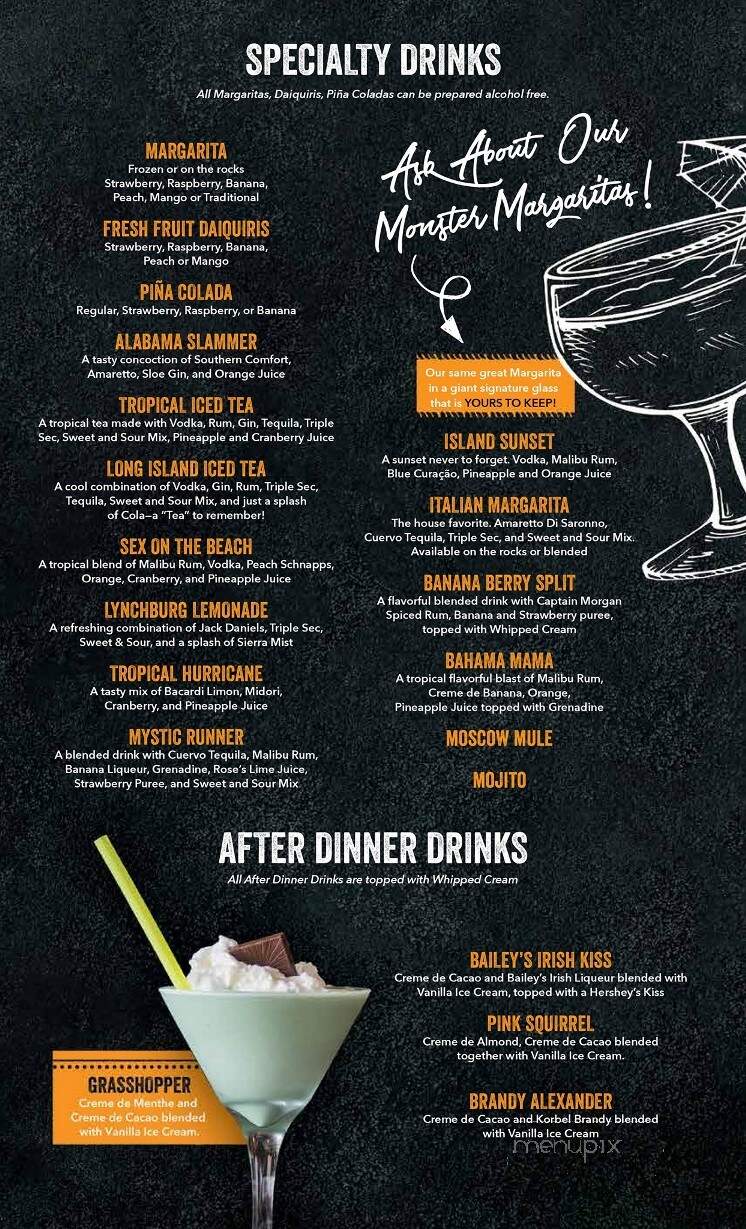 Pizza Pub - Wisconsin Dells, WI menu_pic