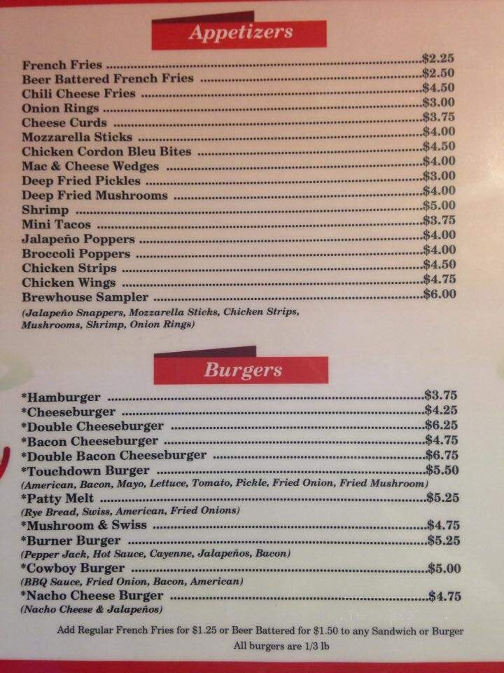 Scoreboard Bar & Grill - Milton, WI menu_pic