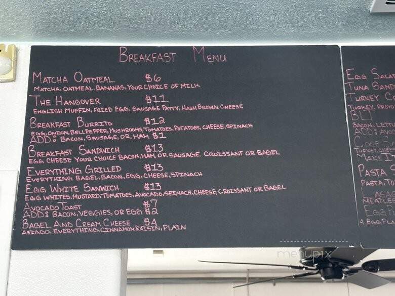Morro Bay Coffee Co - Morro Bay, CA menu_pic