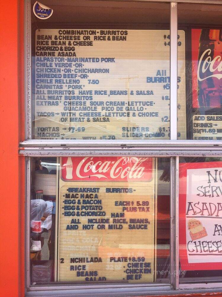Pepe's Mexican Food - Oxnard, CA menu_pic
