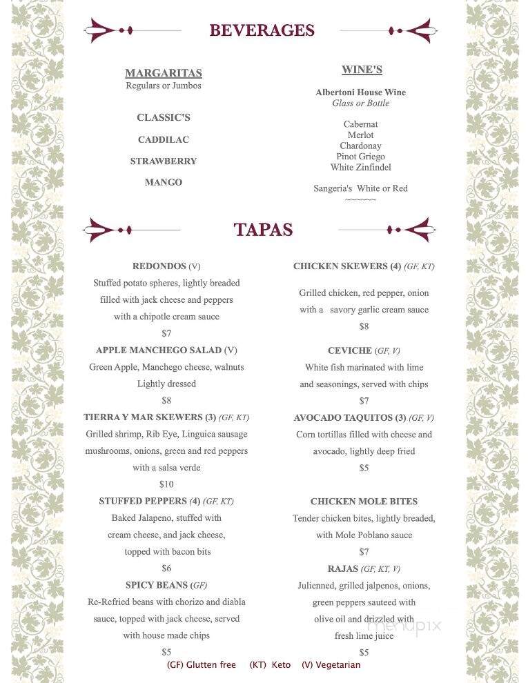 Las Brisas Mexican Restaurant - Apple Valley, CA menu_pic