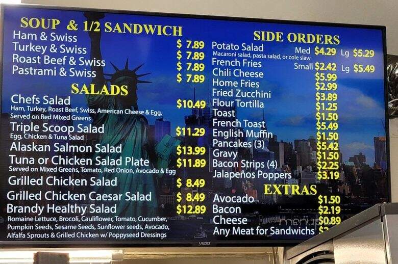 Sunrise Deli - Spring Valley, CA menu_pic