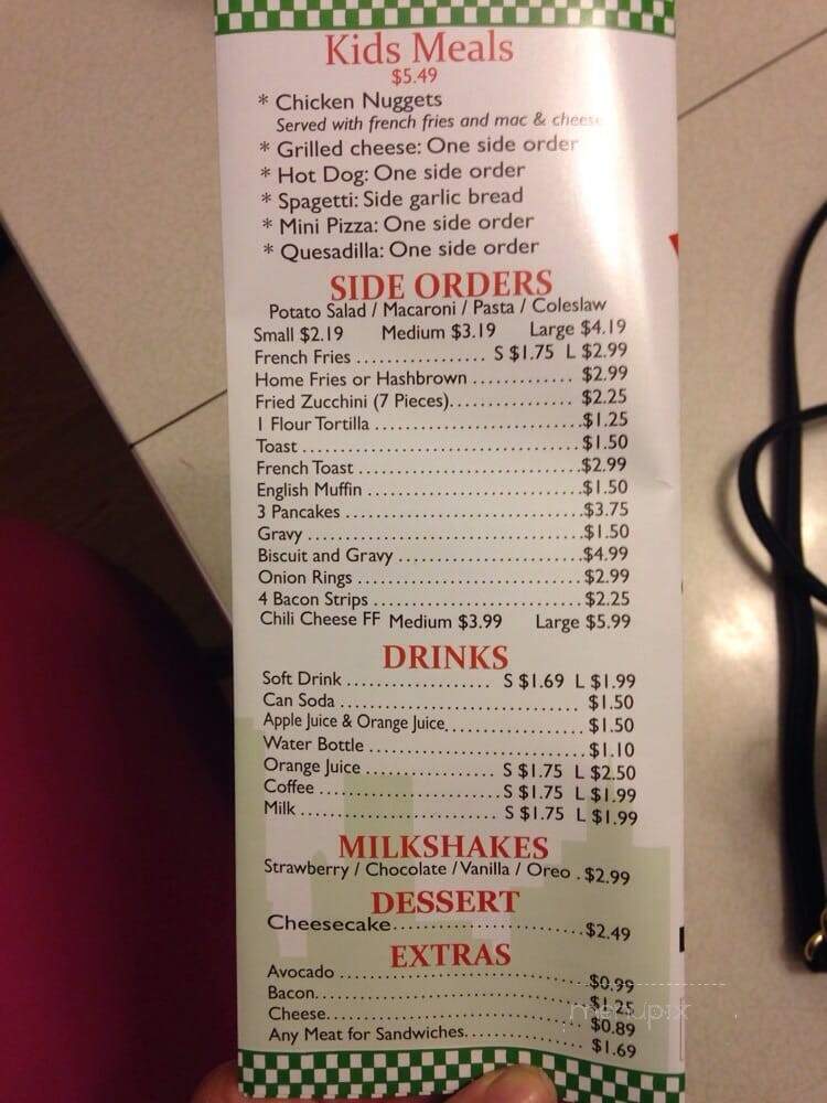 Sunrise Deli - Spring Valley, CA menu_pic