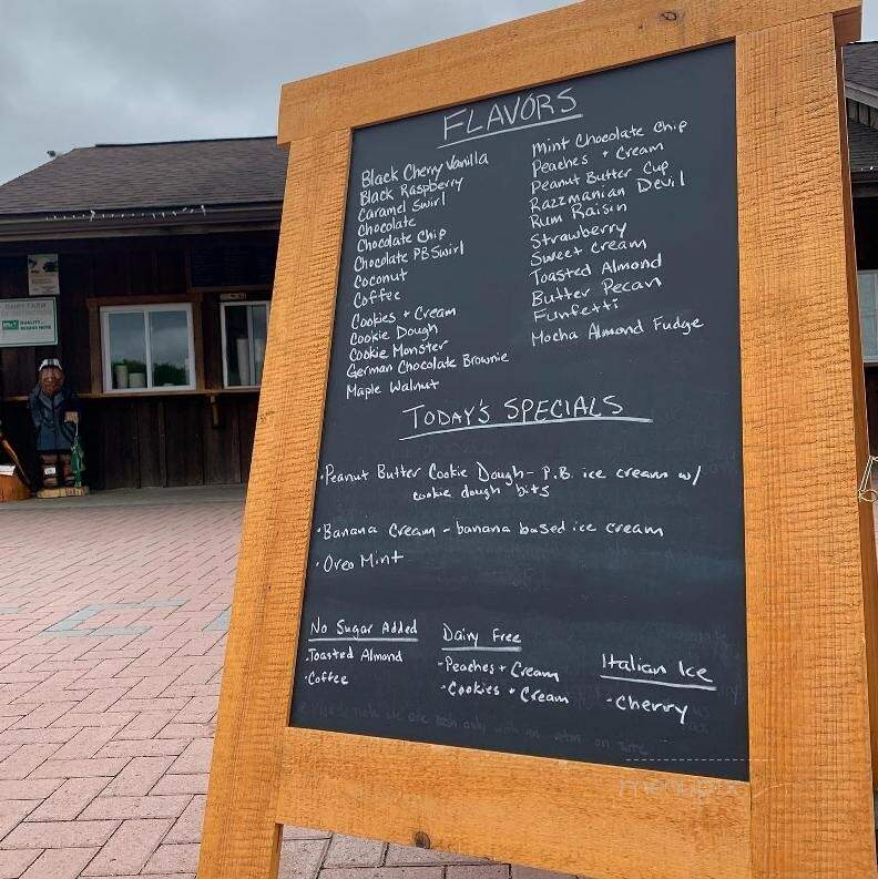 Rich Farm Ice Cream Shop - Oxford, CT menu_pic