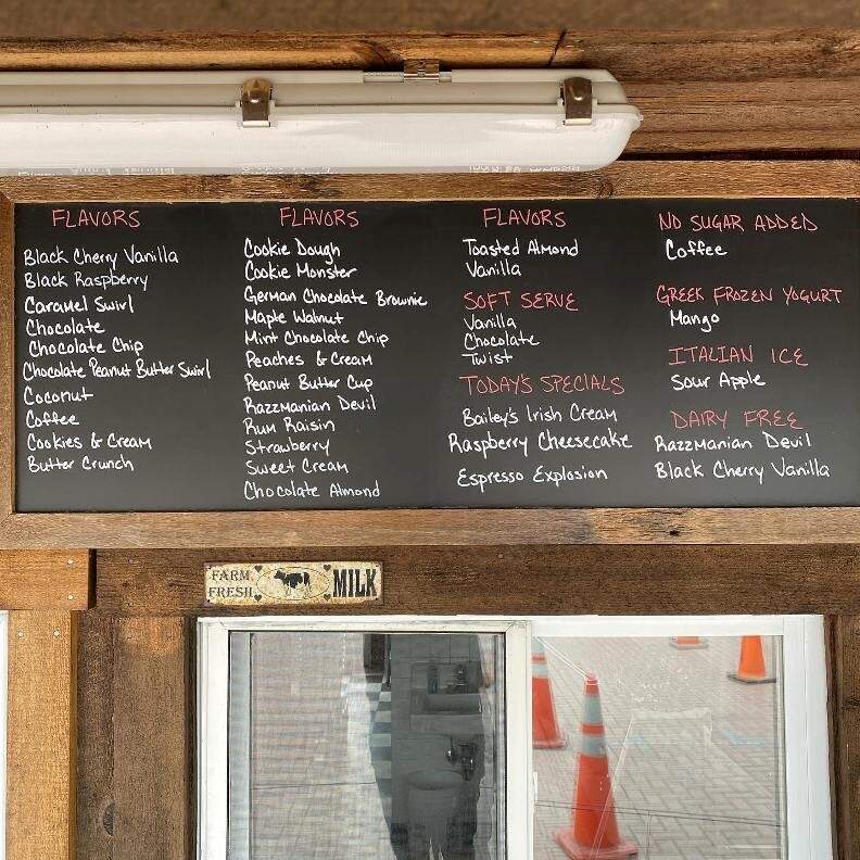 Rich Farm Ice Cream Shop - Oxford, CT menu_pic