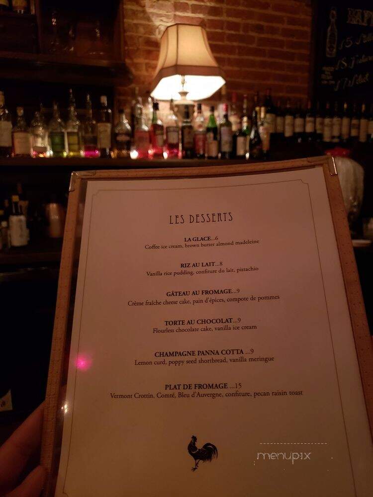 Bar a Vin - Washington, DC menu_pic