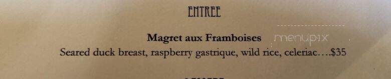 Bar a Vin - Washington, DC menu_pic