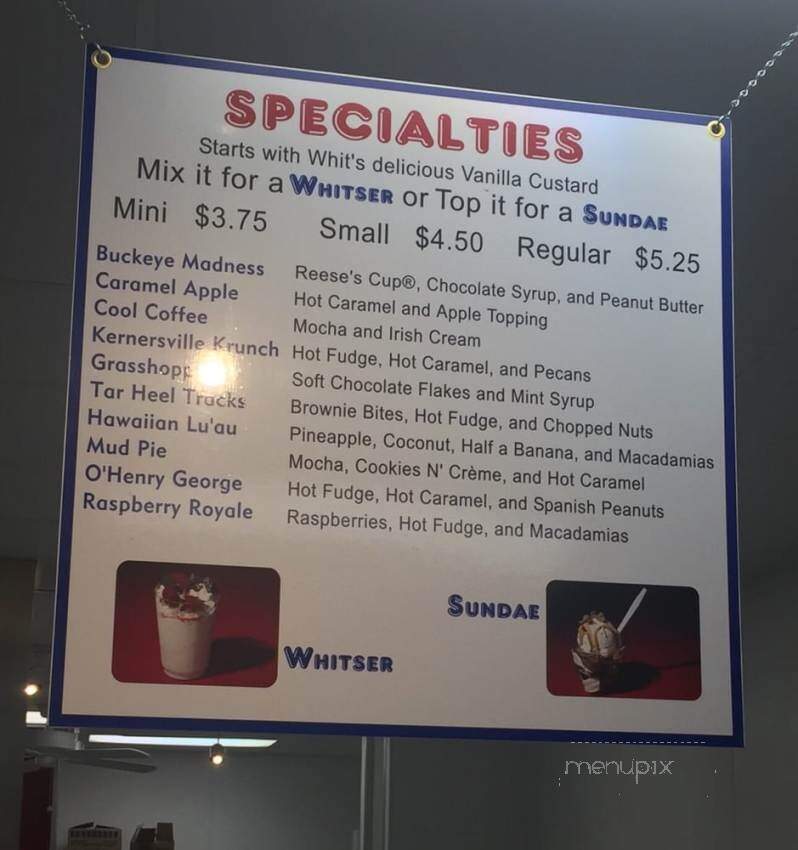 Whit's Frozen Custard - Kernersville, NC