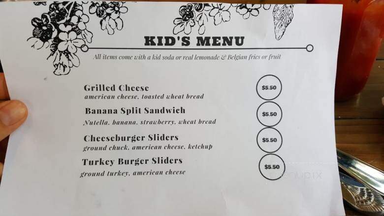 Babcock's Grove House - Lombard, IL menu_pic
