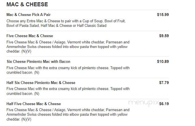 Newk's Eatery - Meridian, MS menu_pic