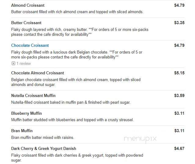 La Madeleine Country French Cafe - Tyler, TX menu_pic