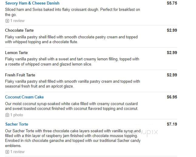 La Madeleine Country French Cafe - Tyler, TX menu_pic