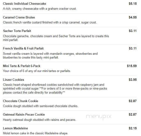 La Madeleine Country French Cafe - Tyler, TX menu_pic