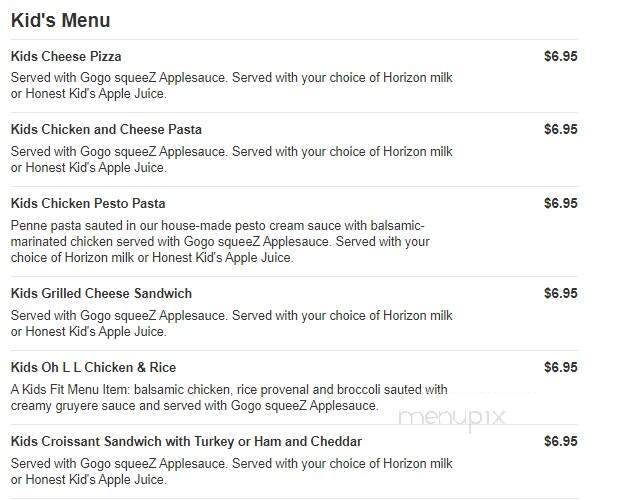 La Madeleine Country French Cafe - Tyler, TX menu_pic