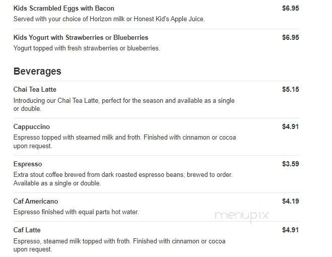 La Madeleine Country French Cafe - Tyler, TX menu_pic