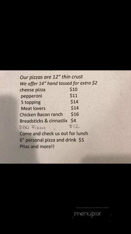 1000 Degrees Neapolitan Pizzeria - Mt. Summit, IN menu_pic