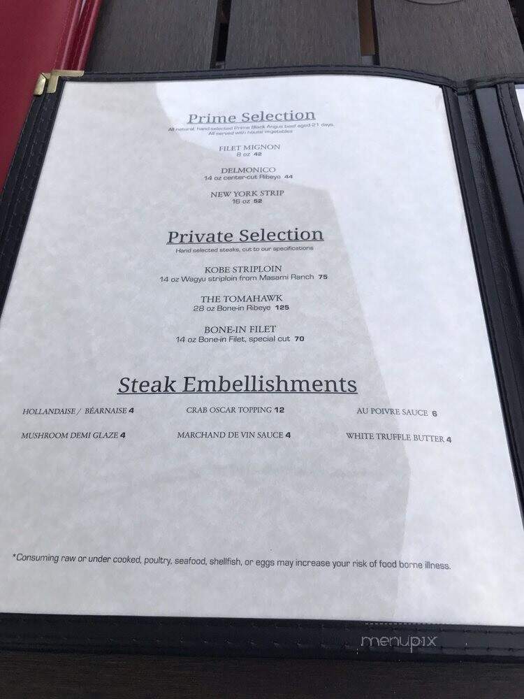 Chancellor's Grill - Oxford, MS menu_pic