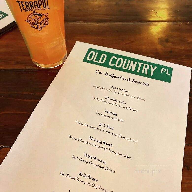Old Country Place - Canton, GA menu_pic