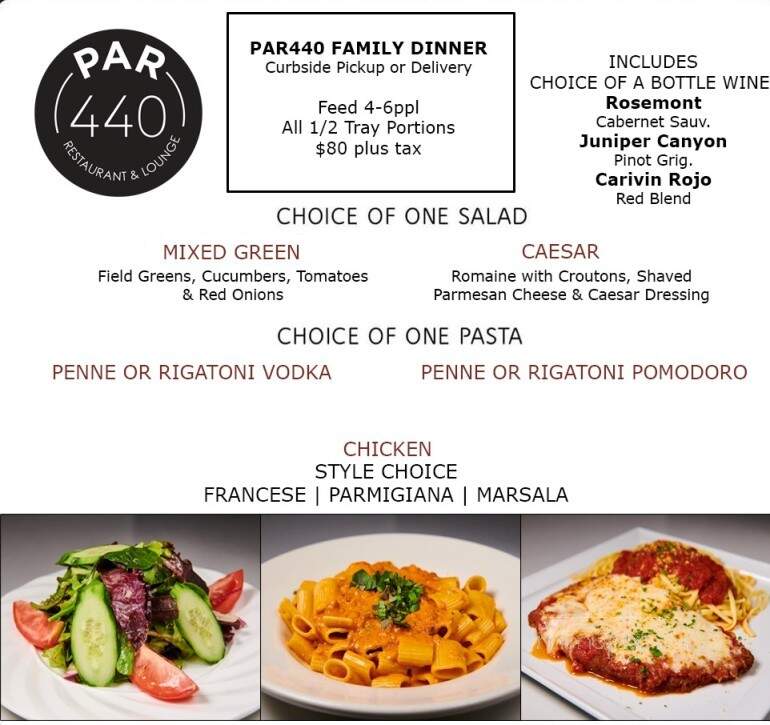 Par 440 Restaurant & Lounge - Short Hills, NJ menu_pic
