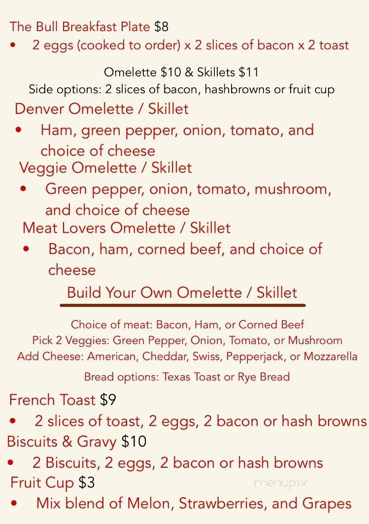 Sit-N-Bull Saloon - Beecher, IL menu_pic
