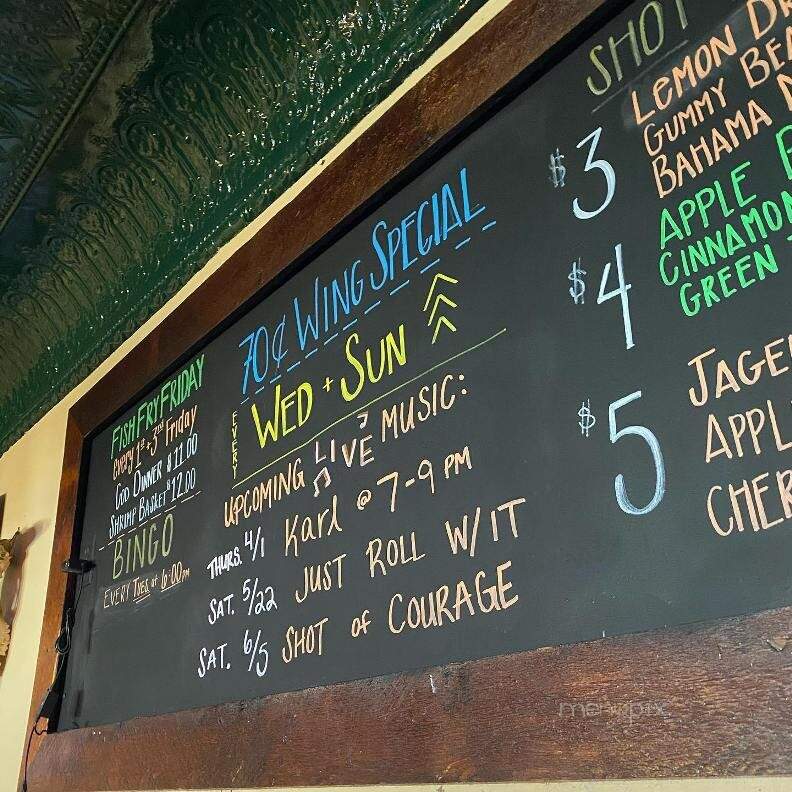 Sit-N-Bull Saloon - Beecher, IL menu_pic
