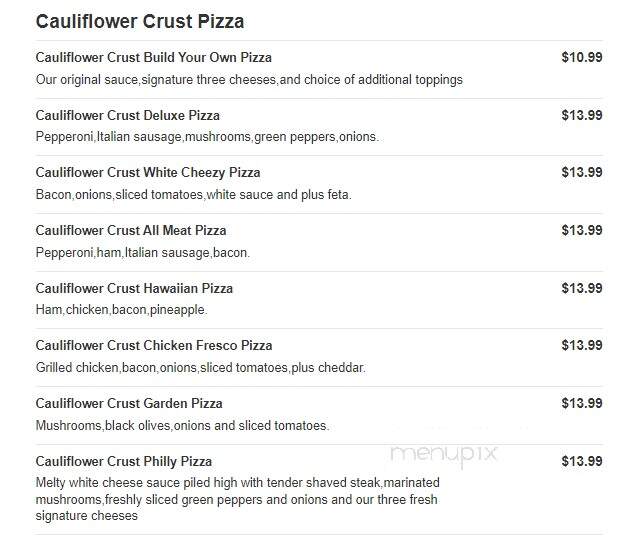 Marco's Pizza - Daytona Beach, FL menu_pic