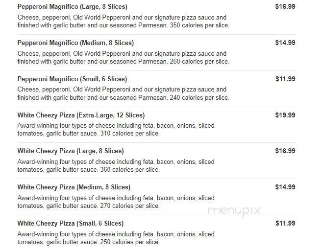 Marco's Pizza - Daytona Beach, FL menu_pic