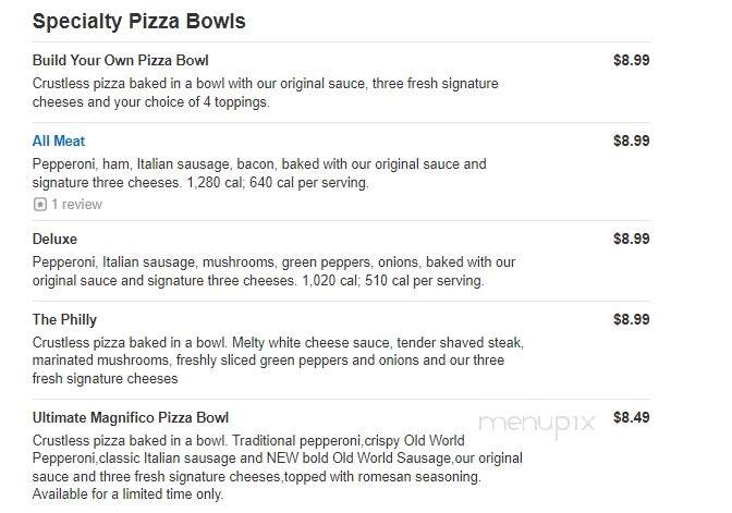 Marco's Pizza - Daytona Beach, FL menu_pic