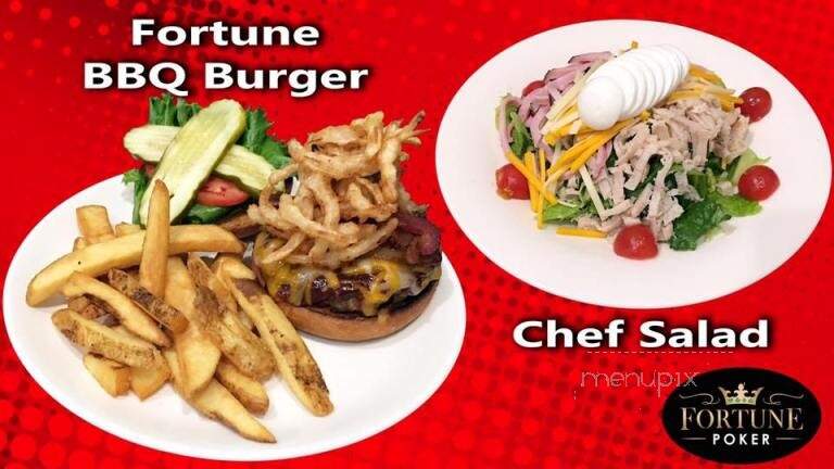Fortune Poker - Renton, WA menu_pic