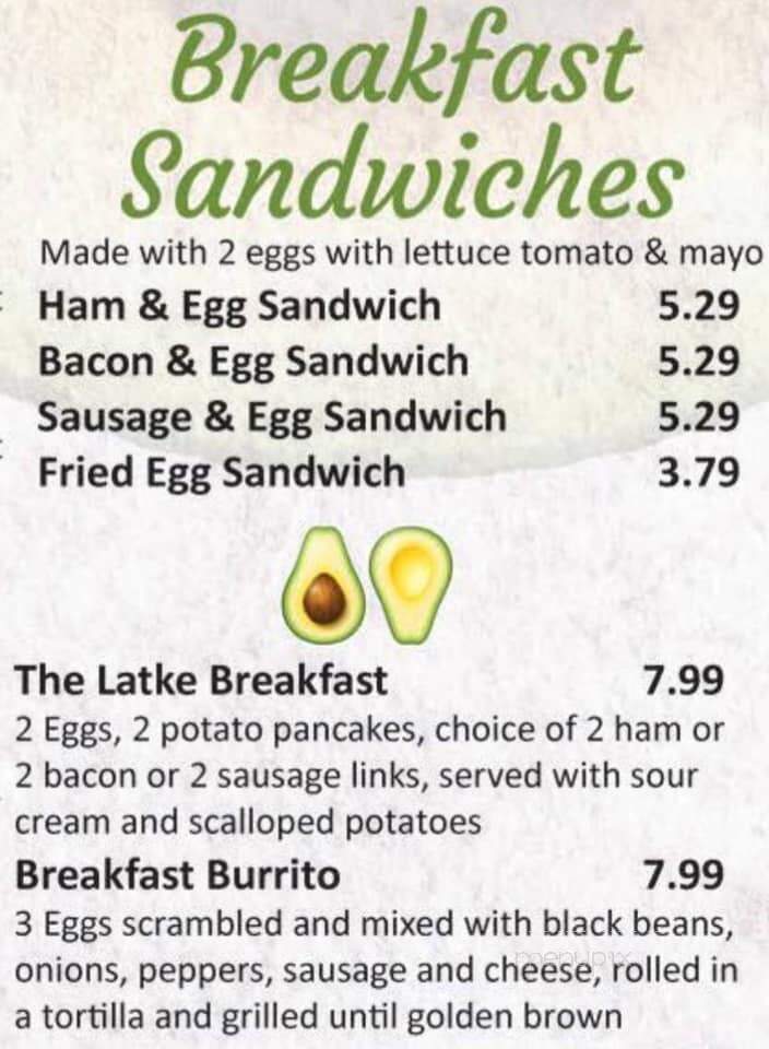 Earl's Diner - Ferndale, MI menu_pic