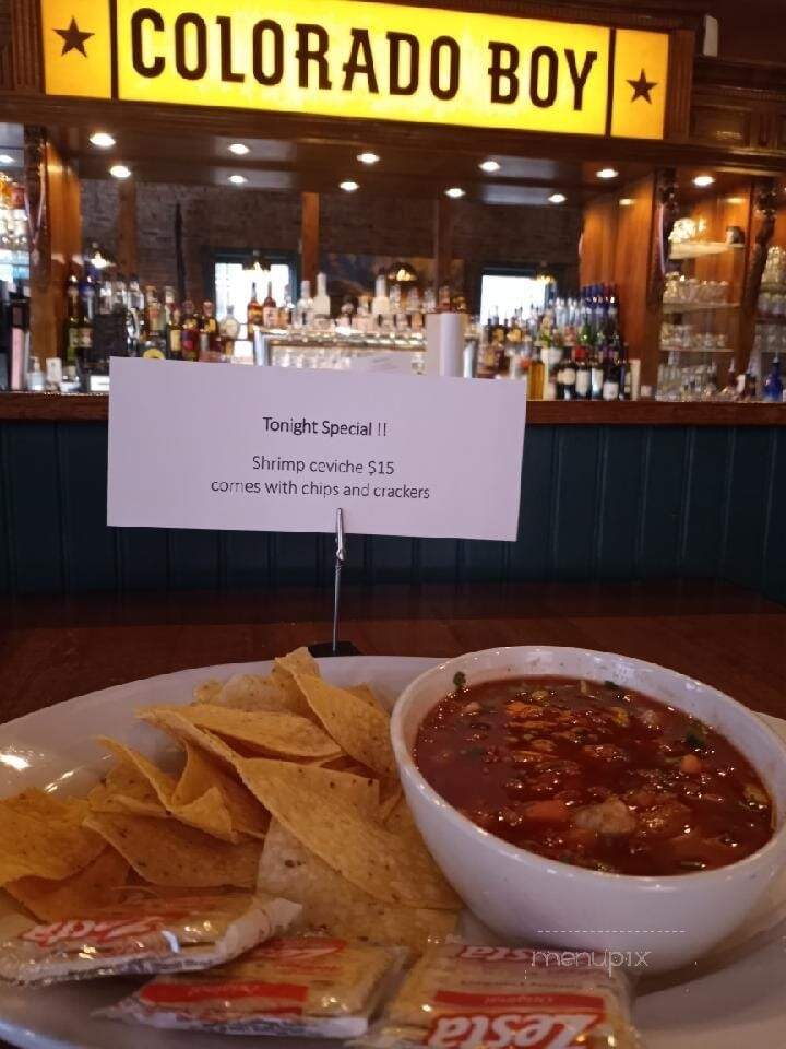 Colorado Boy Southwest Pub - Ouray, CO menu_pic
