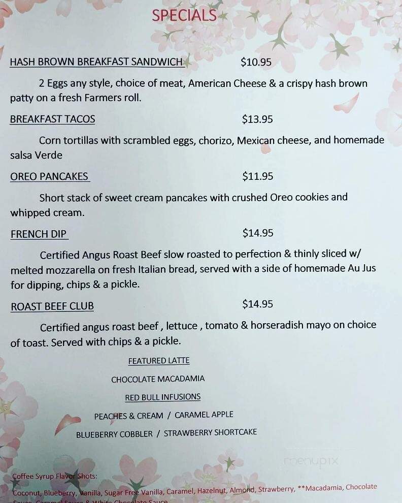 Dawn to Dusk Cafe - Glassboro, NJ menu_pic
