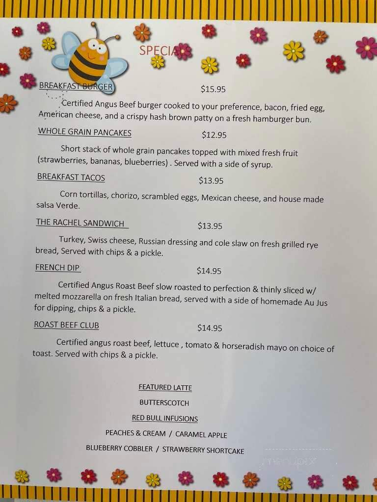 Dawn to Dusk Cafe - Glassboro, NJ menu_pic