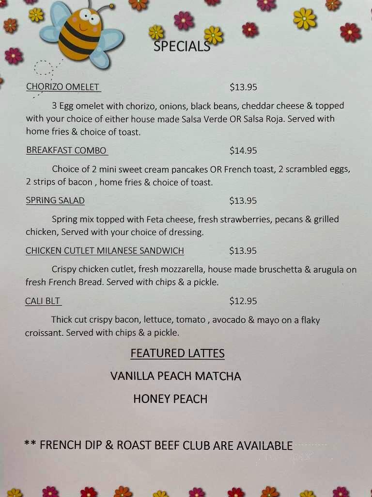 Dawn to Dusk Cafe - Glassboro, NJ menu_pic