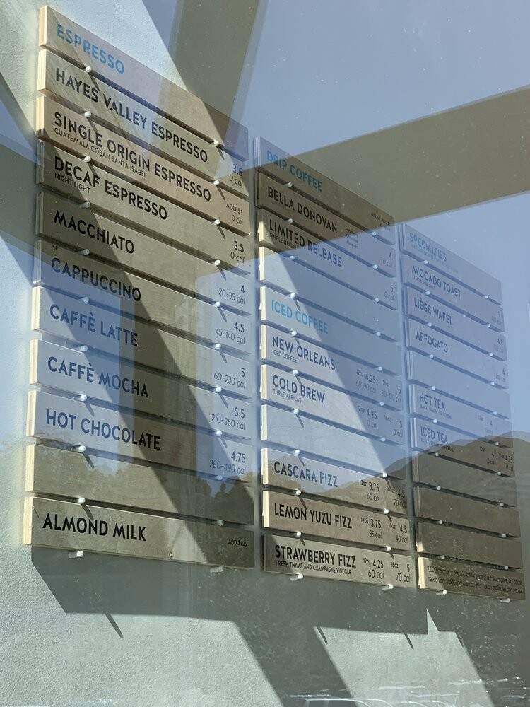 Blue Bottle Coffee - Malibu, CA menu_pic