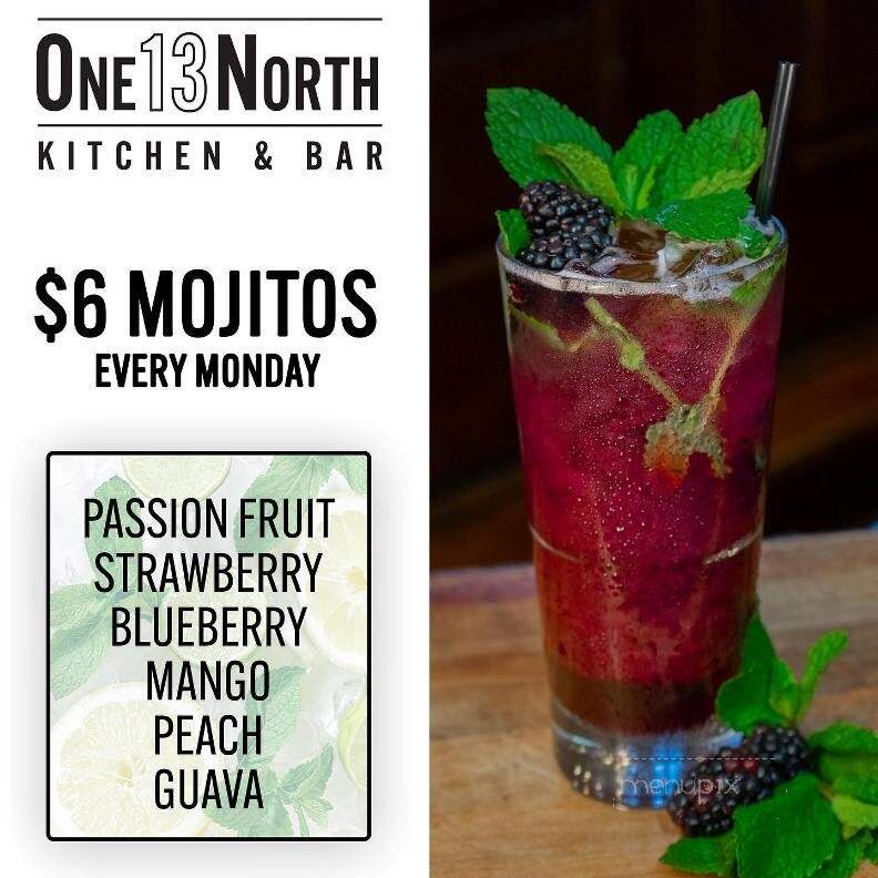 One13 North - Crown Point, IN menu_pic