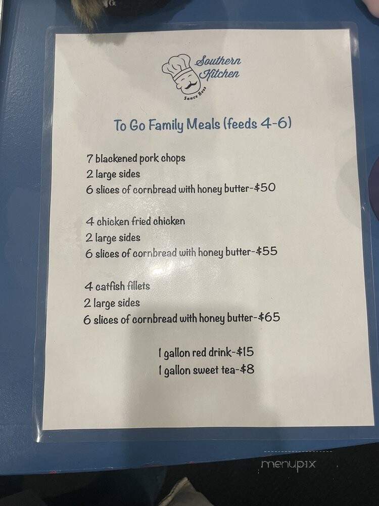 Sauce Boss Southern Kitchen - Draper, UT menu_pic