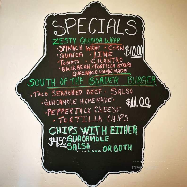 The Wheelhouse - Nevada City, CA menu_pic