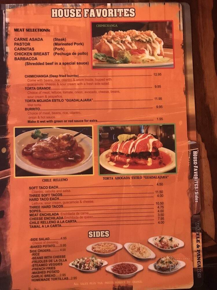 Lalo's Family Restaurant - Camarillo, CA menu_pic