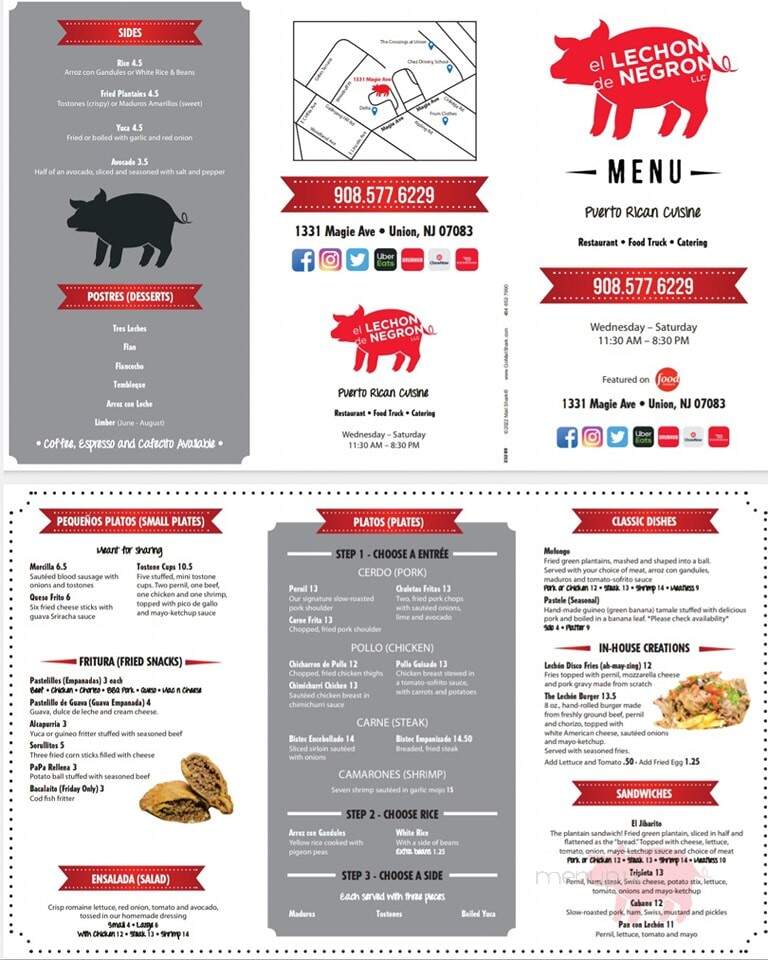 El Lechon De Negron - Denville, NJ menu_pic