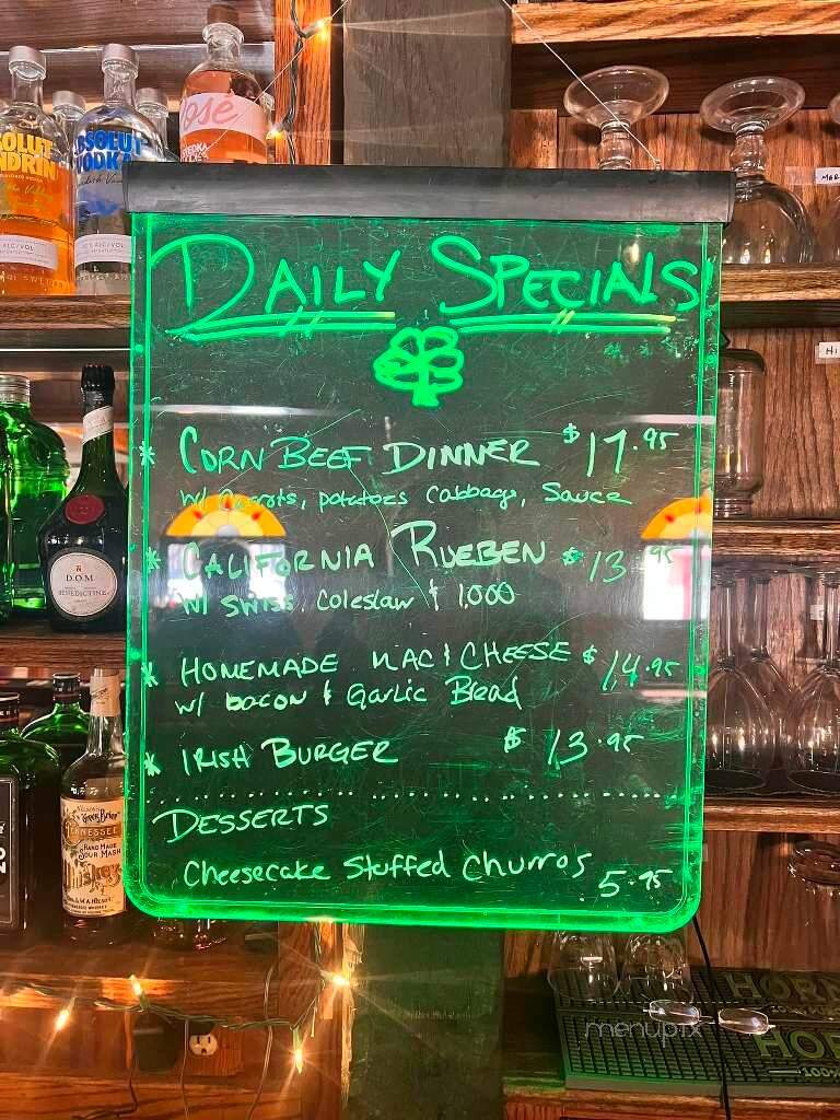 Big Bear Bar & Grill - Big Bear Lake, CA menu_pic