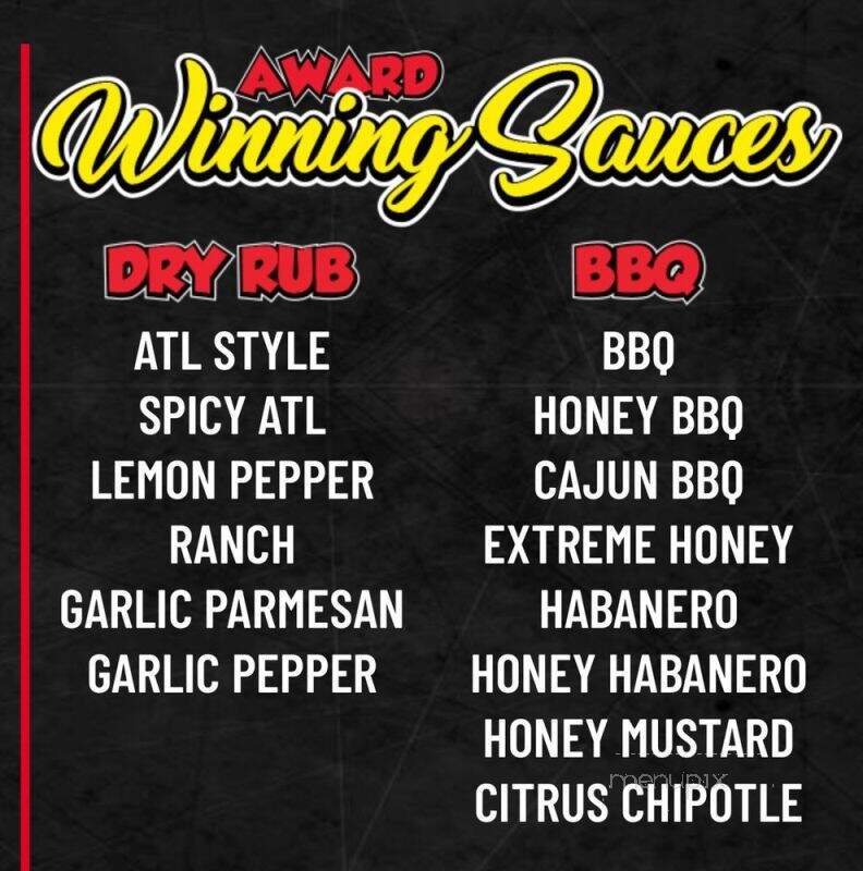 ATL Wings - Peoria, AZ menu_pic
