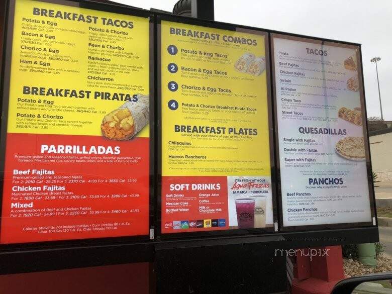 Taco Palenque - Round Rock, TX menu_pic