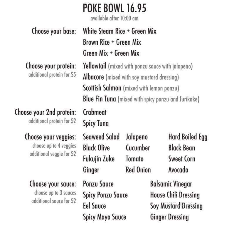 Lemon Tree - Pasadena, CA menu_pic
