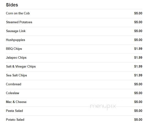 Currituck Crab Pot - Moyock, NC menu_pic