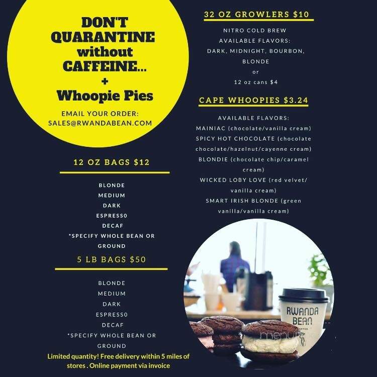 Rwanda Bean Roastery + Espresso Bar - Portland, ME